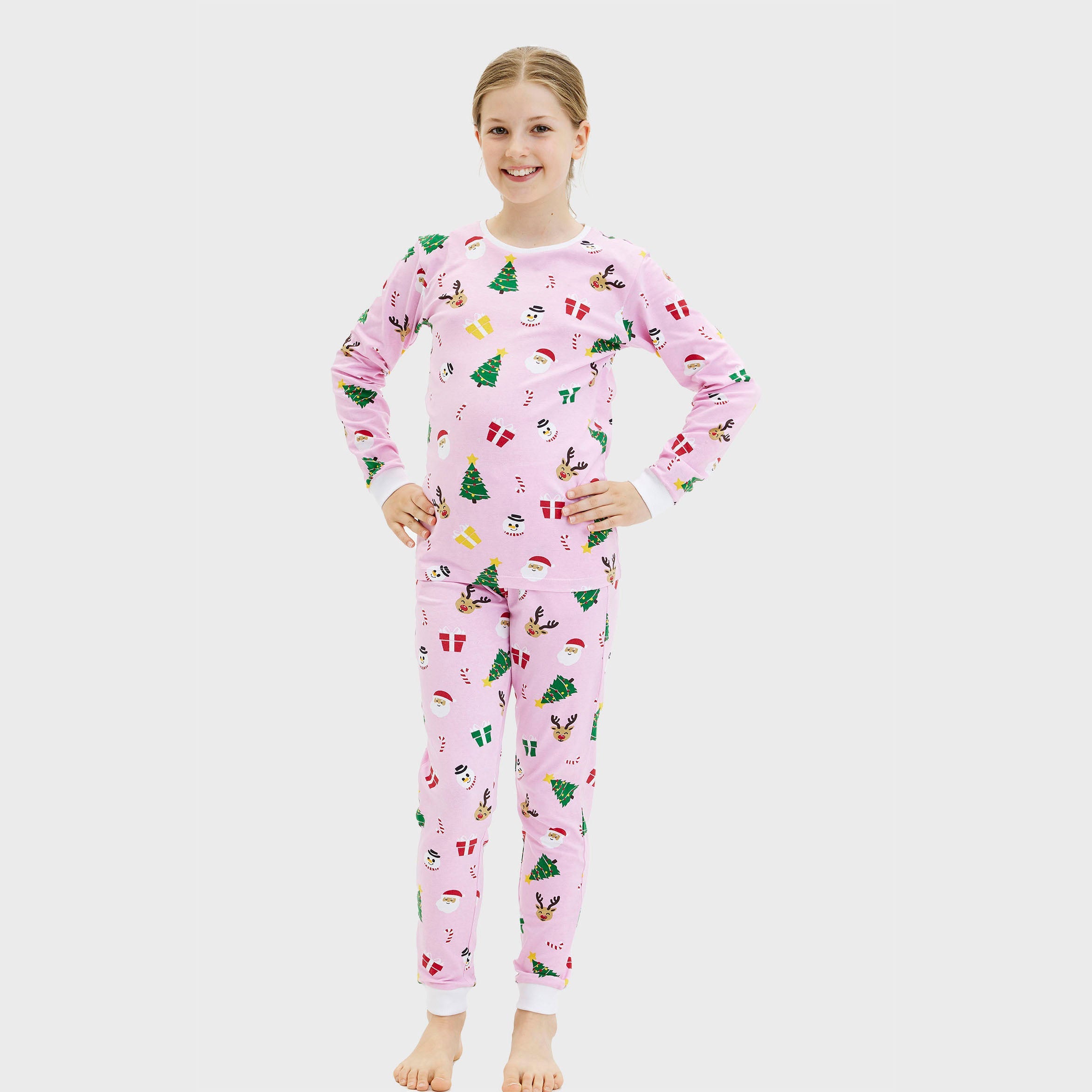 The Pinkish christmas pyjamas - child